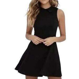 SPANX The Perfect Fit & Flare Dress Black  NEW